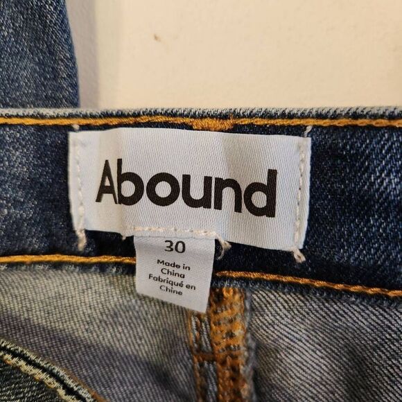 ABOUND Flare Leg Blue Jeans 30" Waist (4917) - Picture 3 of 6